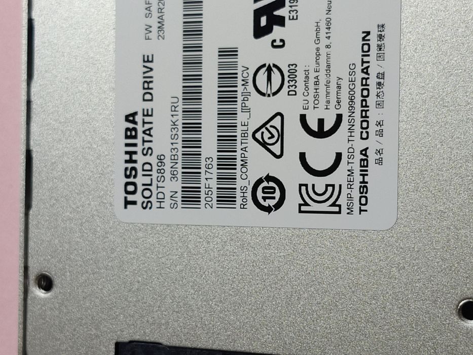 SDD 1TB WD și Toshiba