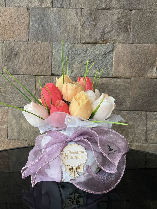 Ароматизирани букети от чист соев восък