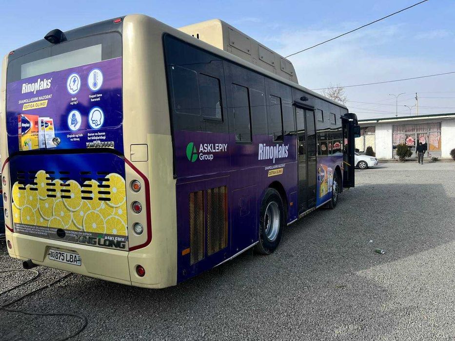 реклама автобусларга