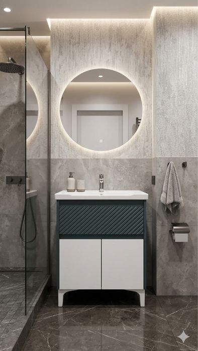 Materali pvcdan yasalgan 100% Sanuzel mebel 60,70,80,100sm