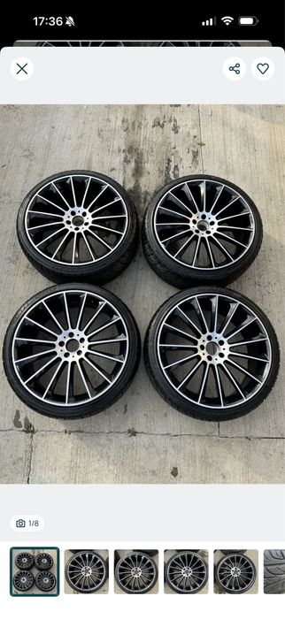 Vand jante mercedes 22 gle ml gl gls s e q7 touareg schimb cu iphone 17 pro max