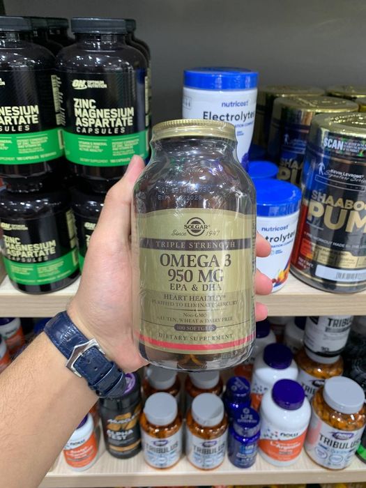 Solgar Omega-3 950 mg (100 softgels)