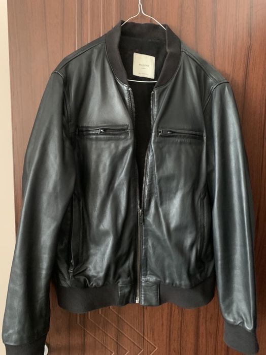 Мъжко кожено аке MANGO