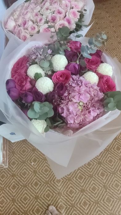 Цветы букет и розы