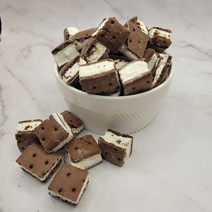 Inghetata liofilizata - Freeze Dried Ice Cream Sandwish
