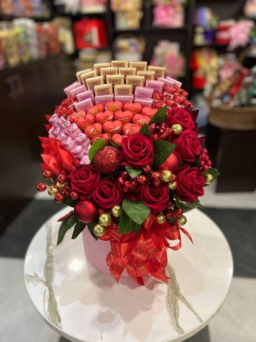 Shokolad buketlari. Шоколадные букеты