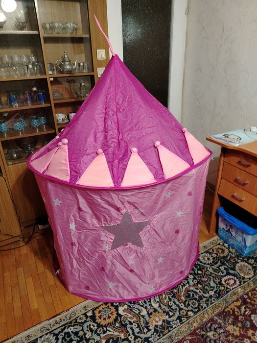Детска палатка замък за принцеси