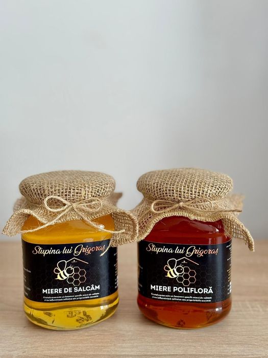 Miere de salcam, poliflora, tinctura de propolis, marturii nunta