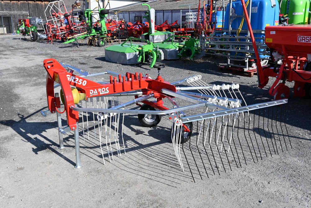 Grebla rotativa de adunat DA ROS GR 250 - fabricat in ITALIA