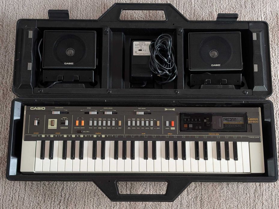 Sintetizator CASIO MT800 49-Key Synthesizer, orga, pian vintage