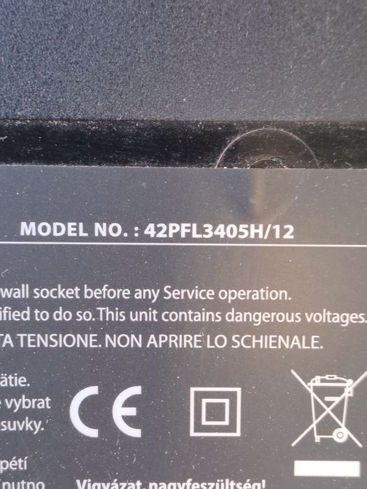 Tv Philips 42PFL3405H/12
