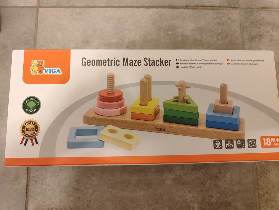 Дървени играчки, монтесори, бебешки