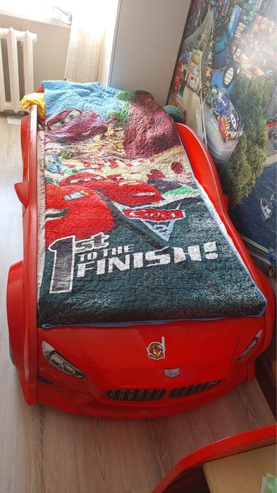 Детская Кровать машинка