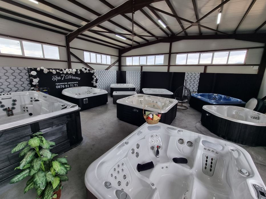 Градински джакузита от 3000 евро  доставка до Гърция