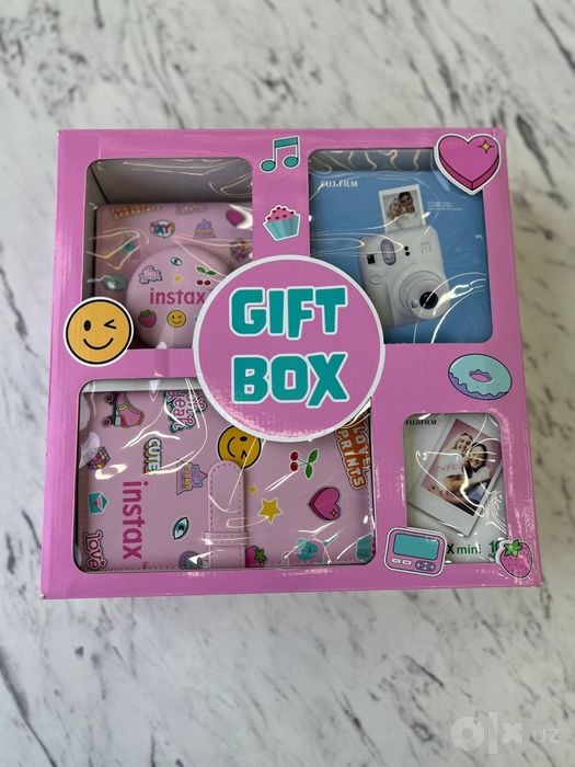 Foto aparat fuji film gift box