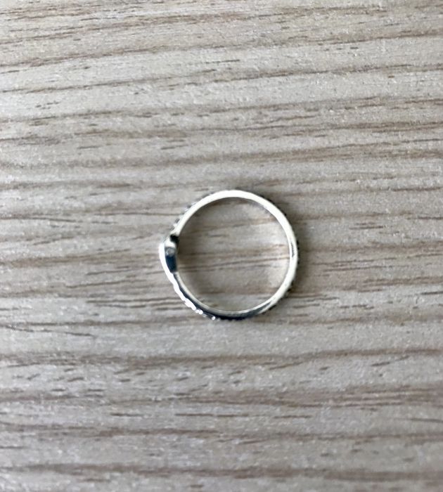 Сребърен пръстен змия - нов