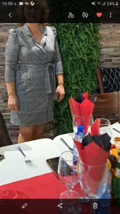 Рокля тип сако на  Reserved