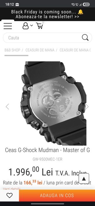 Casio g-shock mudman