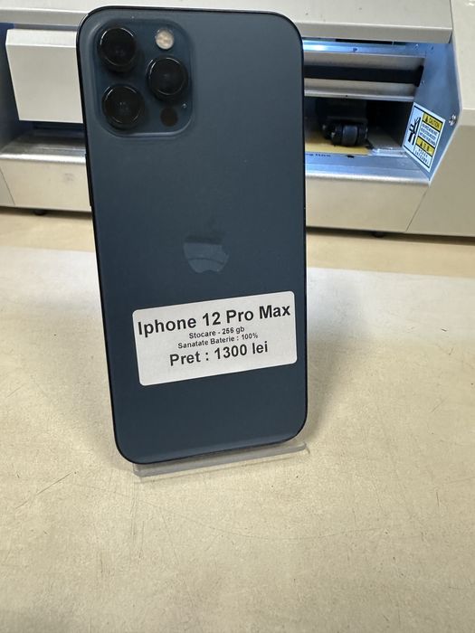 Iphone 12 pro max / 256 gb / 100% baterie / Garantie
