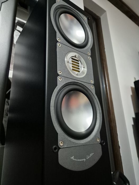 Elac FS 207.2 Anniversary Edition tweeter ribbon jet 3 boxe Top High End