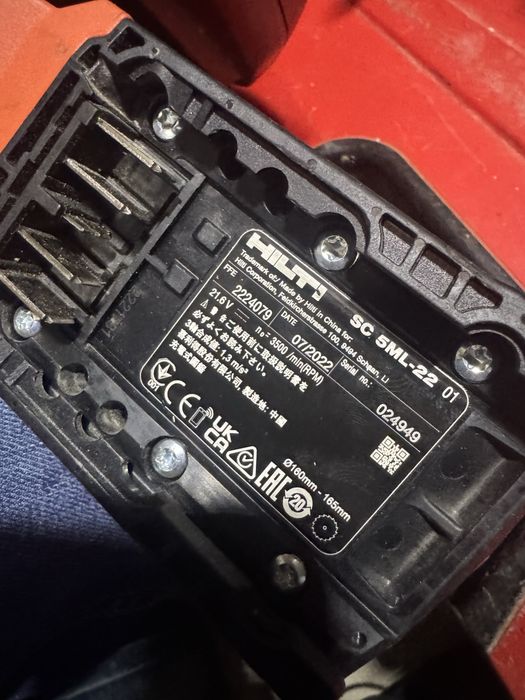 Circular Hilti + hilti nuron