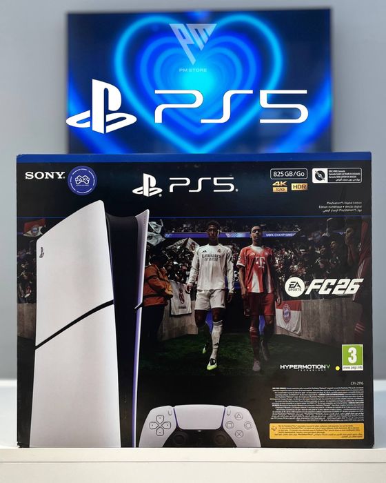 Playstation 5 slim (2игры в подарок)
