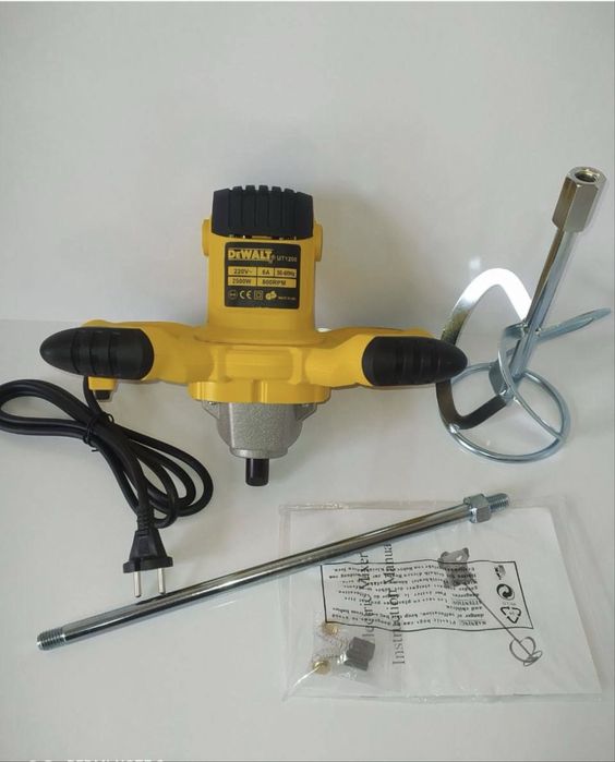 Миксер строительный мешалка Makita Dewalt