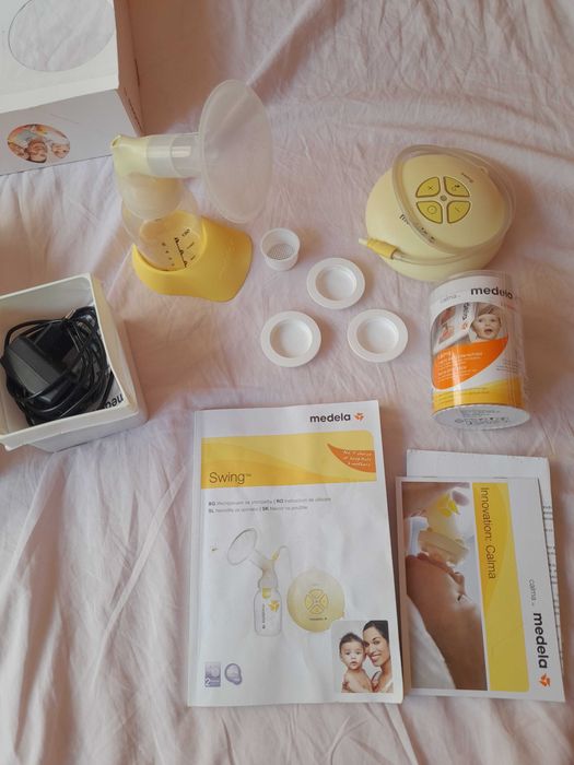 Двуфазна помпа за кърма Medela и подарък стерилизатор за микровълнова