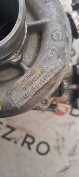 Turbo Ford / Peugeot 1.6 TDCI HDI 90 , 109CP cod: 9663199280 508 , 407
