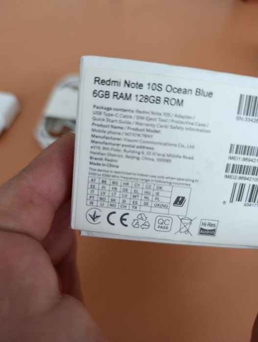 Xiaomi redmi  note 10 s