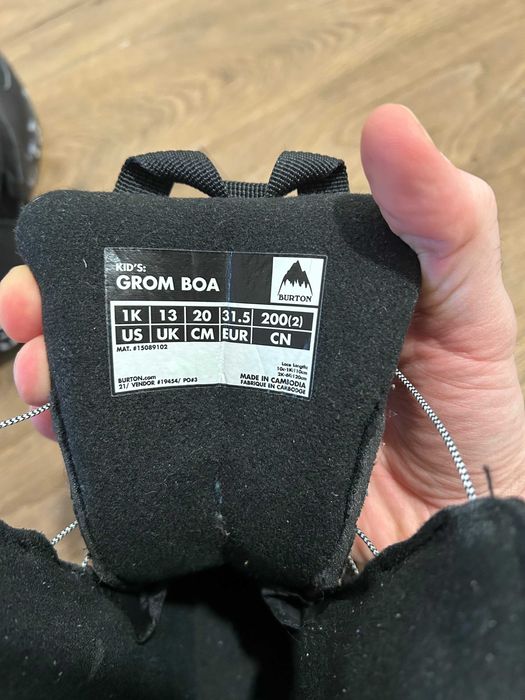 Boots Burton Grom intre 30 - 31.5 copii