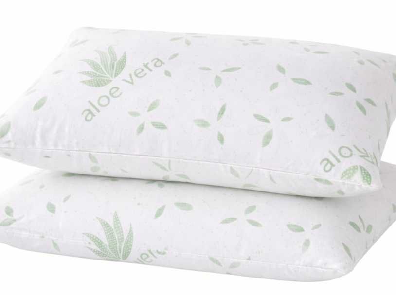 Set 2 perne matlasate ALOE VERA 50X70CM