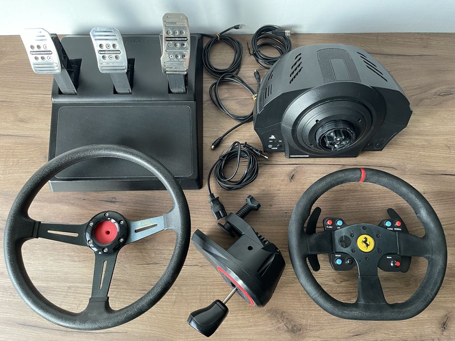 Thrustmaster T300 RS + TH8A + Drift волан – пълен Sim Racing комплект