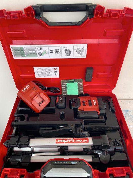 Laser raza verde 360 grade Hilti PM 30-MG