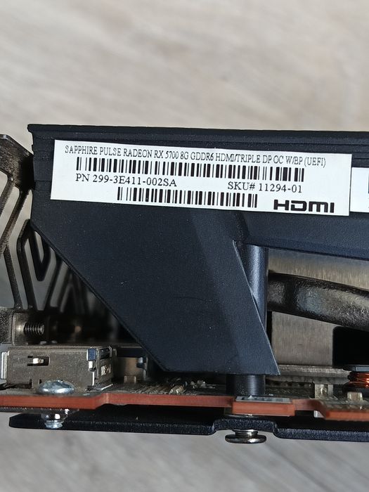Видеокарта Rx 5700