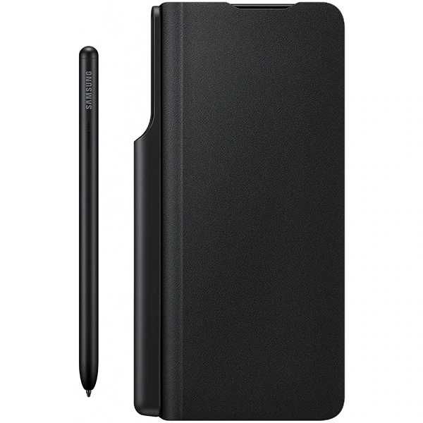 Husă Leather cu S pen Samsung Z fold 3 5G