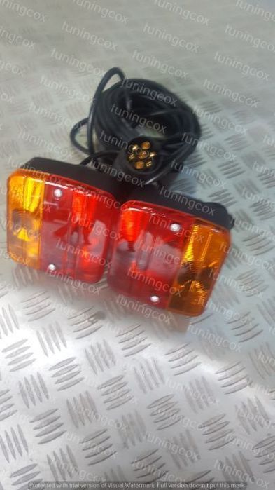 set lampi remoca cu cablu si priza 7pini