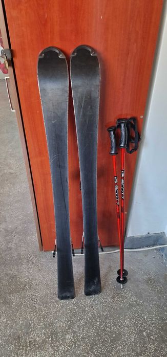 Schiuri copii Nordica 120 cm + legaturi + bete Scott