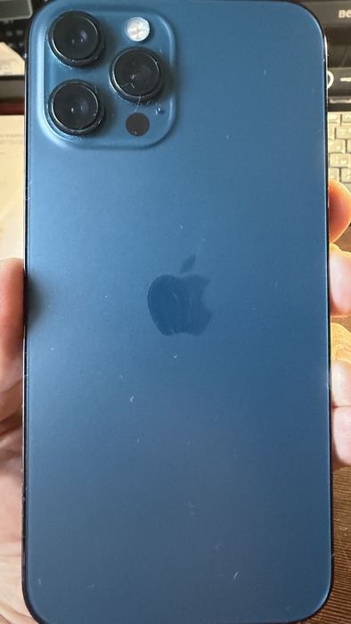 Iphone 12 ProMax 512 gb в отлично състояние ползван с калъф и протектор батерия 86%