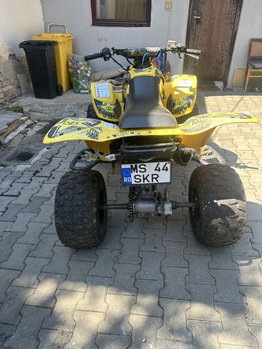 quad honda trx inmatriculat numere negre