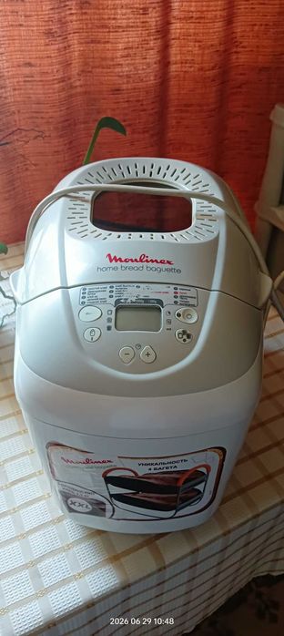 Продам хлебопечку Moulinex  б/у
