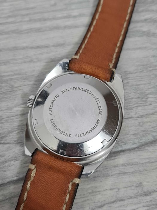 Ceas Lanco Automatic Date Textured Dial 1970 Vintage colectie