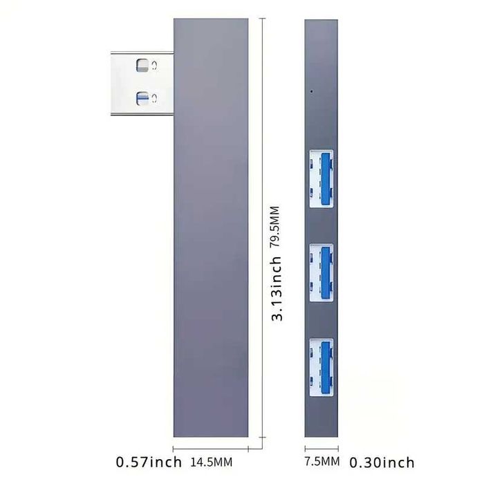 Hub USB 3.0 - 3 Port