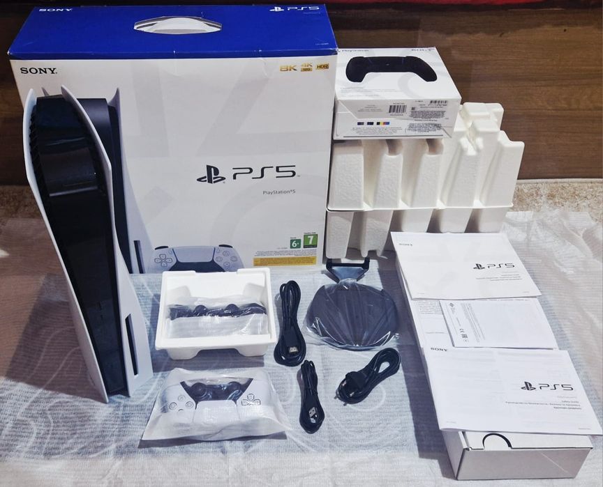 Ps 5 EAC 2×Dualsense +Топ Игры!