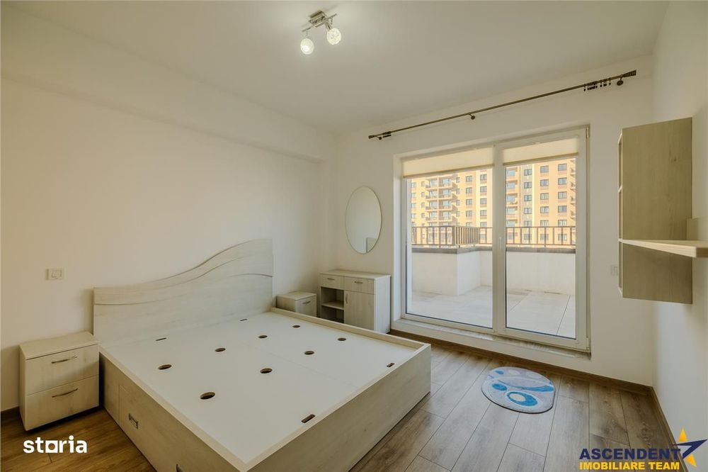 Apartament tip penthouse. mobilat, utilat, 2 terase, 100mp, Tractorul,