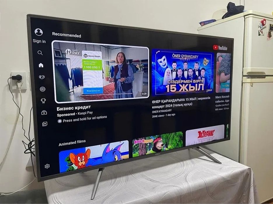Телевизор YASIN 43" Smart TV