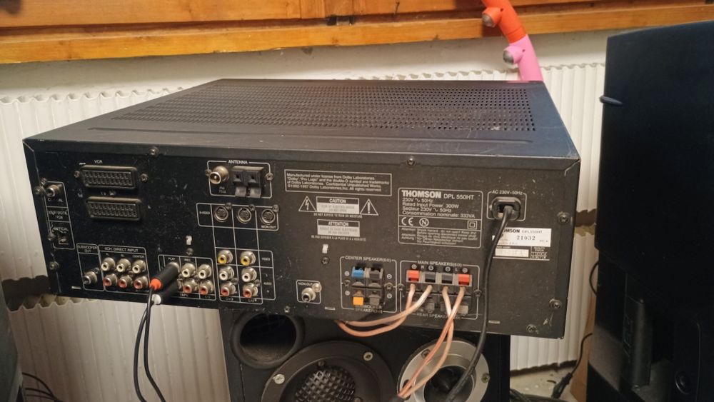 Усилвател/Ресийвър THOMPSON DPL 550HT 300W