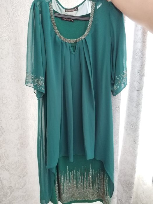 Rochie damă  verde smarald