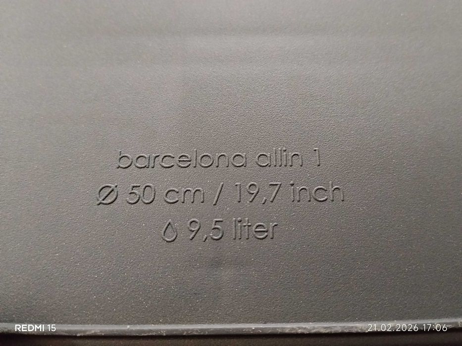 Правоъгълни и кръгли саксии