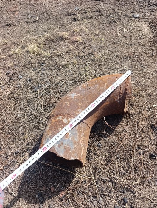 Продам стальной отвод диаметром 150мм